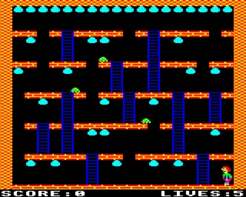 Hunkie Egg (1987)(Key, G.J.)[HEGG] screen shot game playing